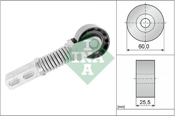 Schaeffler INA 533 0049 20 Belt Tensioner, V-ribbed belt