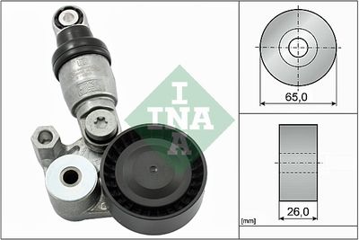 Belt Tensioner, V-ribbed belt Schaeffler INA 533 0129 10