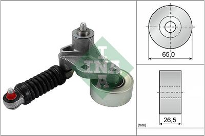 Belt Tensioner, V-ribbed belt Schaeffler INA 534 0037 10