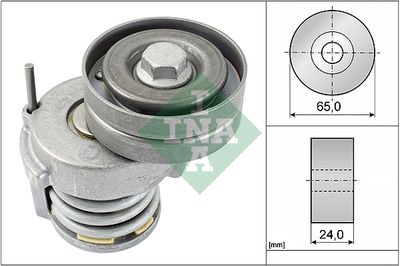 Belt Tensioner, V-ribbed belt Schaeffler INA 534 0065 10