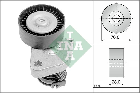 Schaeffler INA 534 0081 30 Belt Tensioner, V-ribbed belt