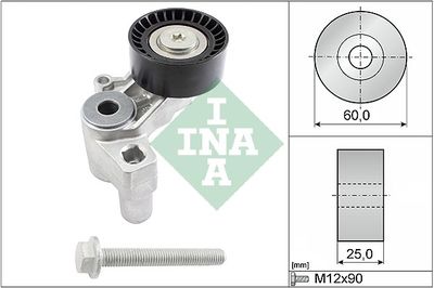 Belt Tensioner, V-ribbed belt Schaeffler INA 534 0100 20