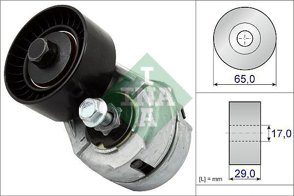 Schaeffler INA 534 0109 20 Belt Tensioner, V-ribbed belt