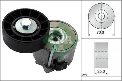 Belt Tensioner, V-ribbed belt Schaeffler INA 534 0280 10