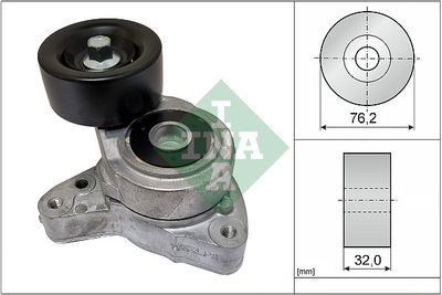 Belt Tensioner, V-ribbed belt Schaeffler INA 534 0283 10