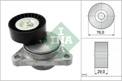 Belt Tensioner, V-ribbed belt Schaeffler INA 534 0290 10