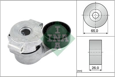 Belt Tensioner, V-ribbed belt Schaeffler INA 534 0308 10