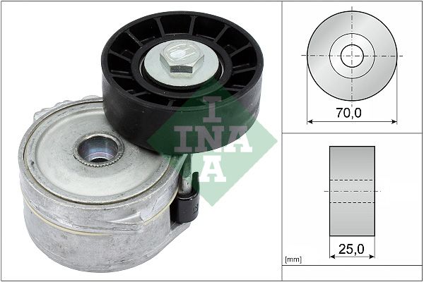 Schaeffler INA 534 0334 10 Belt Tensioner, V-ribbed belt