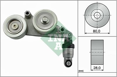 Vibration Damper, V-ribbed belt Schaeffler INA 534 0415 10