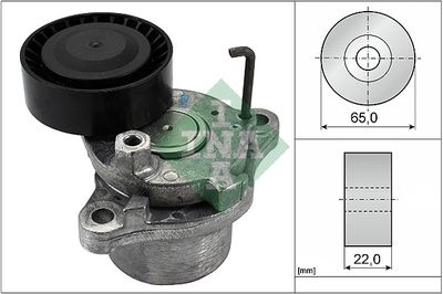 Belt Tensioner, V-ribbed belt Schaeffler INA 534 0423 10