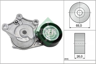 Belt Tensioner, V-ribbed belt Schaeffler INA 534 0428 10