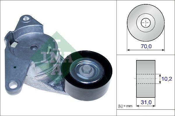 Schaeffler INA 534 0441 10 Belt Tensioner, V-ribbed belt