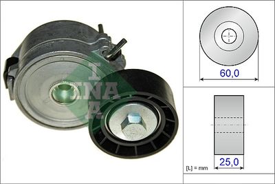 Belt Tensioner, V-ribbed belt Schaeffler INA 534 0447 10