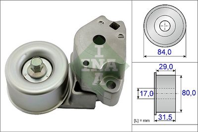 Belt Tensioner, V-ribbed belt Schaeffler INA 534 0477 10