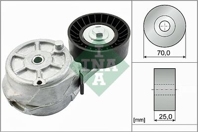 Belt Tensioner, V-ribbed belt Schaeffler INA 534 0547 10