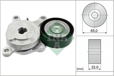 Belt Tensioner, V-ribbed belt Schaeffler INA 534 0575 10