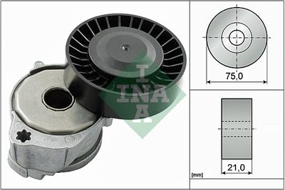 Belt Tensioner, V-ribbed belt Schaeffler INA 534 0604 10