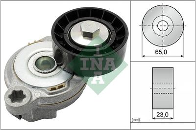 Belt Tensioner, V-ribbed belt Schaeffler INA 534 0605 10