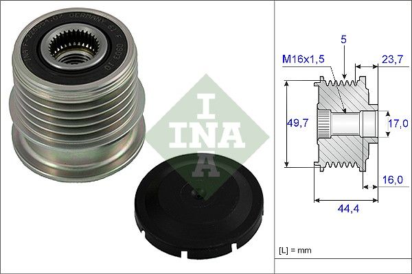 Schaeffler INA 535 0011 10 Alternator Freewheel Clutch