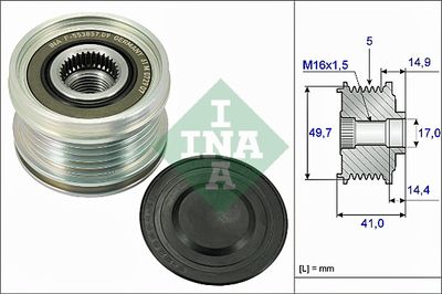 Alternator Freewheel Clutch Schaeffler INA 535 0101 10