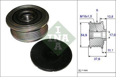 Alternator Freewheel Clutch Schaeffler INA 535 0123 10