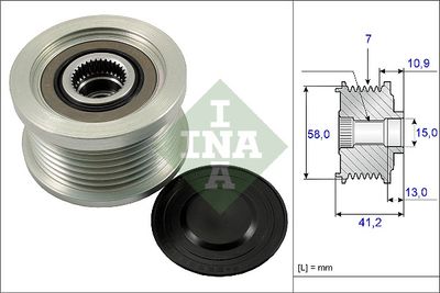 Alternator Freewheel Clutch Schaeffler INA 535 0173 10