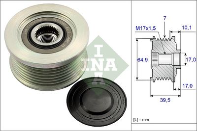 Alternator Freewheel Clutch Schaeffler INA 535 0177 10