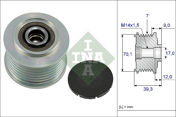 Schaeffler INA 535 0214 10 Alternator Freewheel Clutch