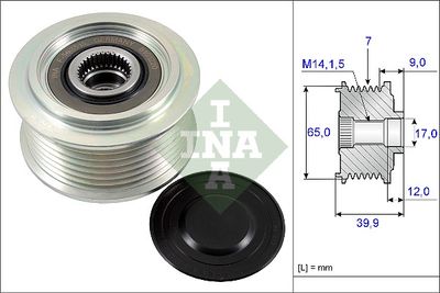 Alternator Freewheel Clutch Schaeffler INA 535 0229 10