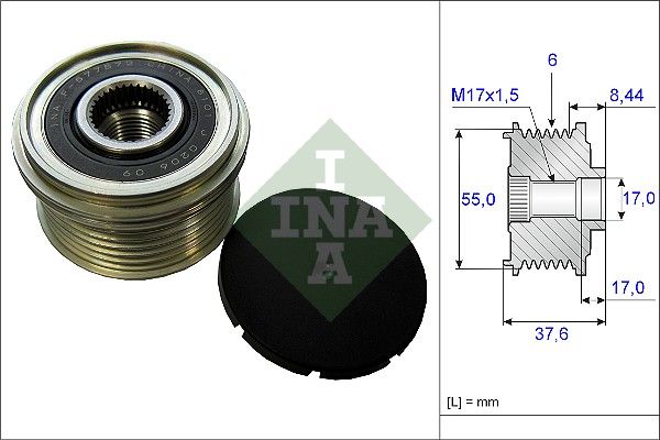 Schaeffler INA 535 0246 10 Alternator Freewheel Clutch