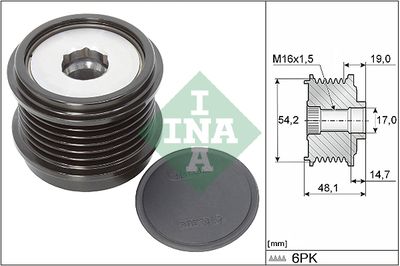 Alternator Freewheel Clutch Schaeffler INA 535 0310 10