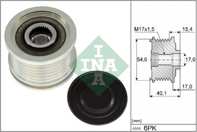 Alternator Freewheel Clutch Schaeffler INA 535 0317 10