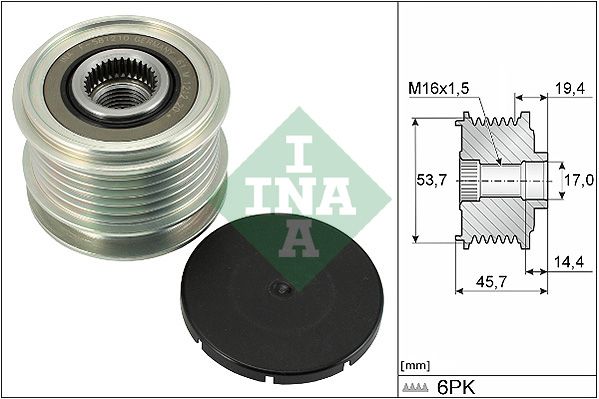 Schaeffler INA 535 0328 10 Alternator Freewheel Clutch