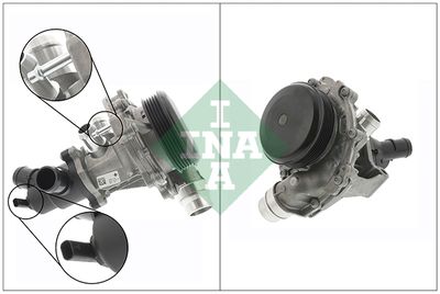 Water Pump, engine cooling Schaeffler INA 538 0731 10