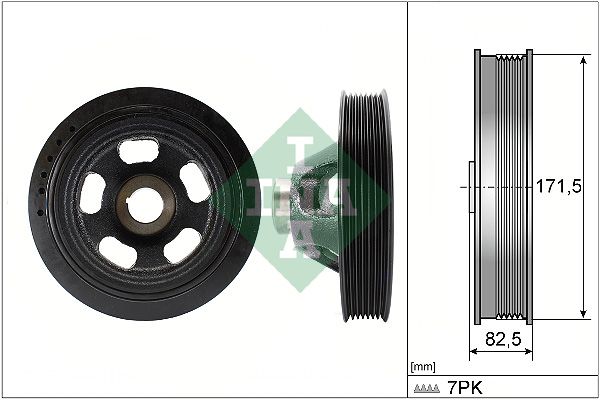 Schaeffler INA 544 0144 10 Belt Pulley, crankshaft