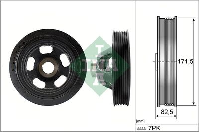 Belt Pulley, crankshaft Schaeffler INA 544 0144 10