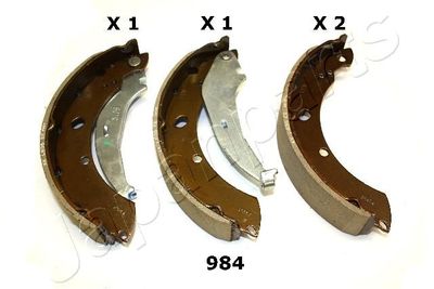 Brake Shoe Set JAPANPARTS GF-984AF