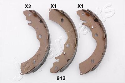 Brake Shoe Set JAPANPARTS GF-912AF