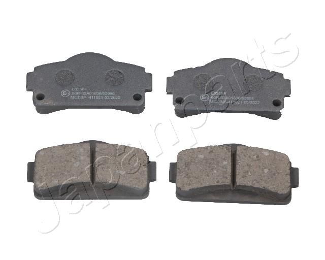 JAPANPARTS PA-MC03 Brake Pad Set, disc brake