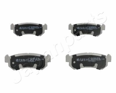 Brake Pad Set, disc brake JAPANPARTS PP-W02AF