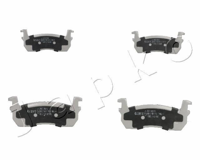 JAPKO 50103 Brake Pad Set, disc brake