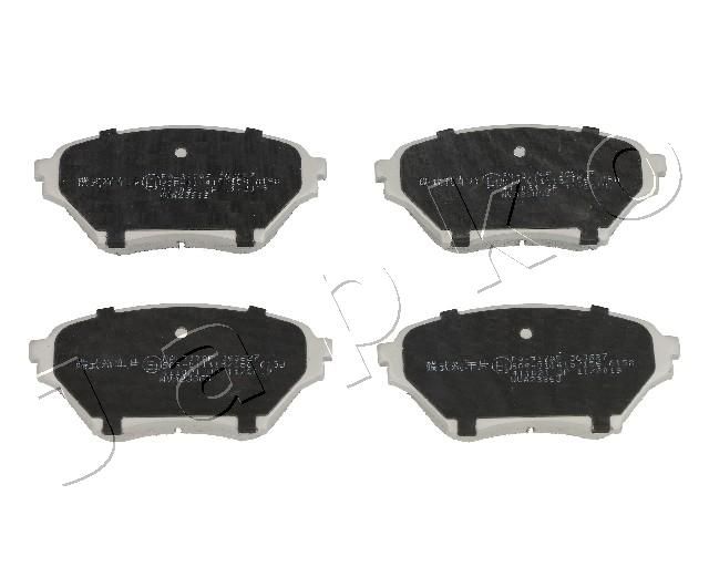 JAPKO 50317 Brake Pad Set, disc brake