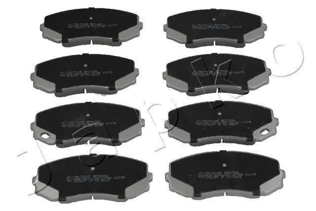 JAPKO 50511 Brake Pad Set, disc brake