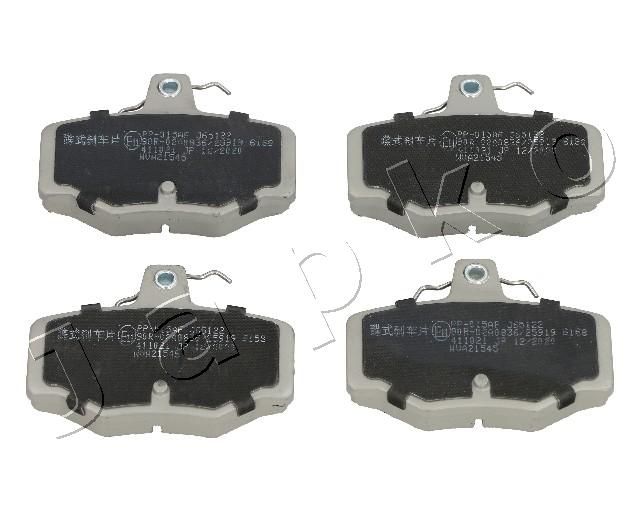 JAPKO 51015 Brake Pad Set, disc brake