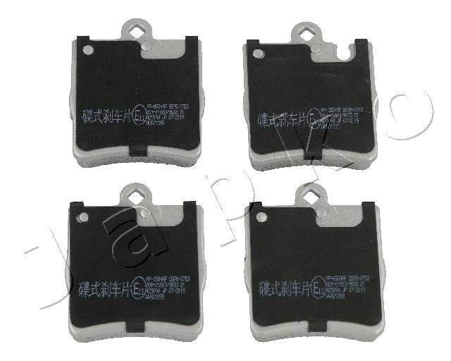 JAPKO 510504 Brake Pad Set, disc brake