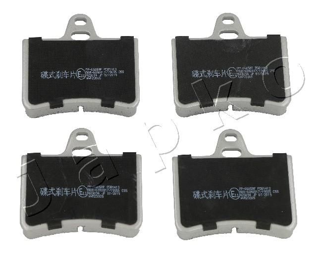 JAPKO 510605 Brake Pad Set, disc brake