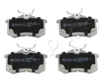 Brake Pad Set, disc brake JAPKO 510700