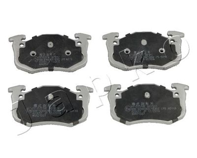 Brake Pad Set, disc brake JAPKO 510701