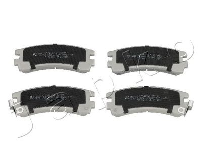 Brake Pad Set, disc brake JAPKO 51128