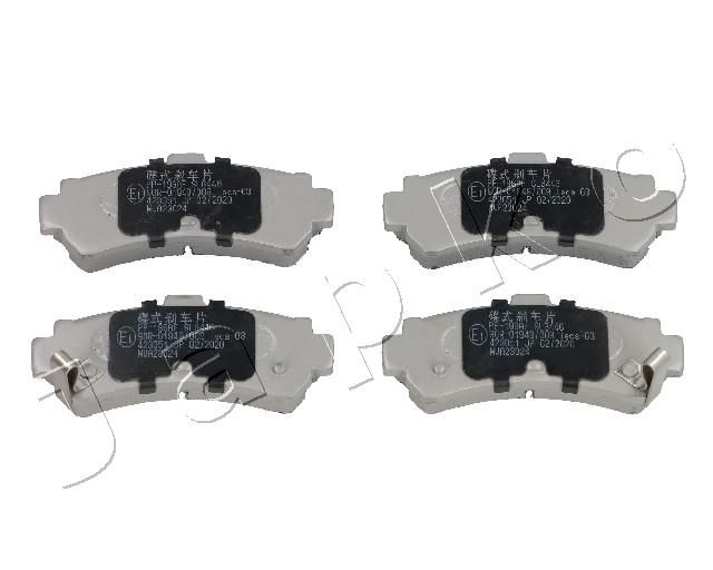 JAPKO 51196 Brake Pad Set, disc brake